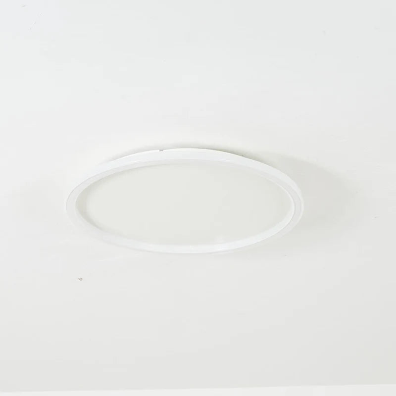 Halo Plafonnier LED Anneau – plafonnier blanc éteint au plafond