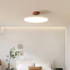 Médaillon Plafonnier LED Rond – plafonnier petit format dans une pièce avec cadre