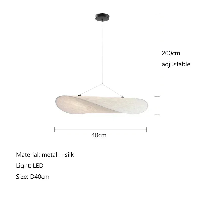 Silvane Suspension Pétales Effet Soie – 40 cm