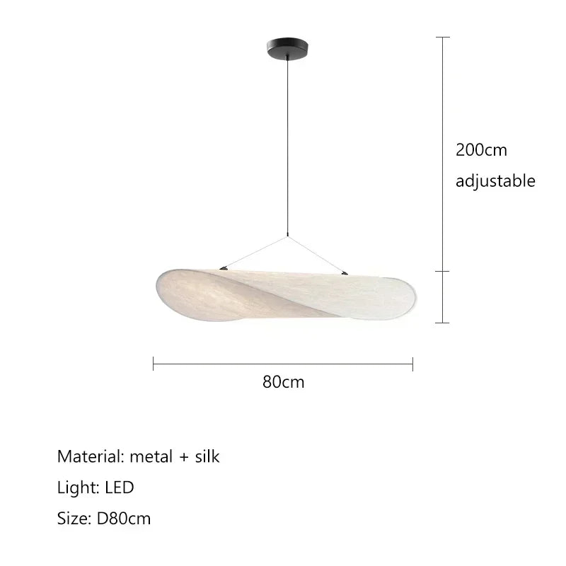 Silvane Suspension Pétales Effet Soie – 80 cm