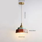 Hexa Suspension en Céramique – Terracotta