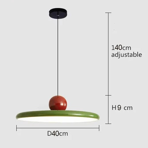 Papillon Suspension LED en Métal, Beige, Vert ou Rouge – Vert, 40 cm