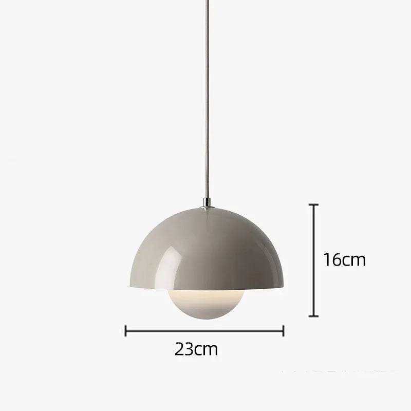 Corolle Suspension Dôme Coloré – Gris