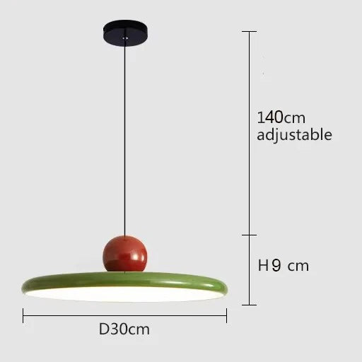 Papillon Suspension LED en Métal, Beige, Vert ou Rouge – Vert, 30 cm