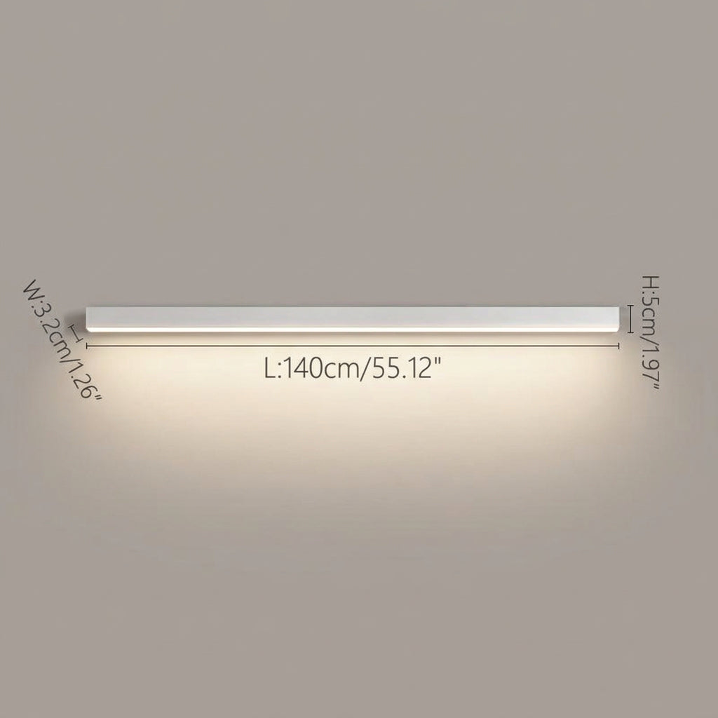 Rayon Plafonnier LED Linéaire – Blanc, 140 cm