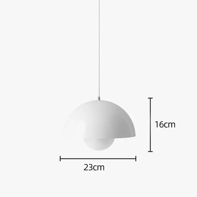 Corolle Suspension Dôme Coloré – Blanc
