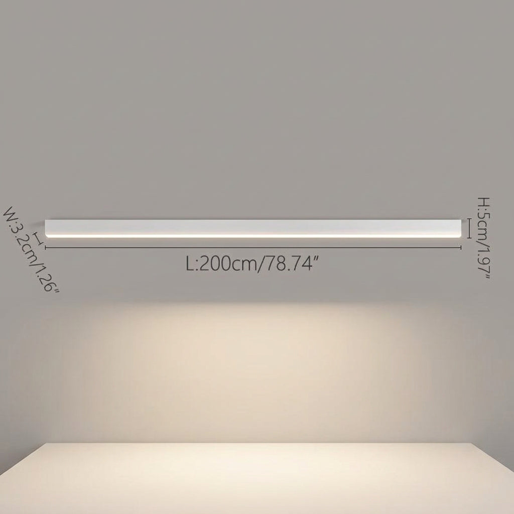 Rayon Plafonnier LED Linéaire – Blanc, 200 cm