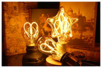 Ampoule à Filament Spirale – ampoules à filament allumées dans un décor vintage
