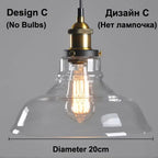 Platine de Plafond 3 Sorties, Ronde ou Linéaire – gros plan d'un abat-jour cloche transparent