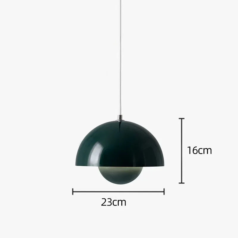 Corolle Suspension Dôme Coloré – Vert foncé