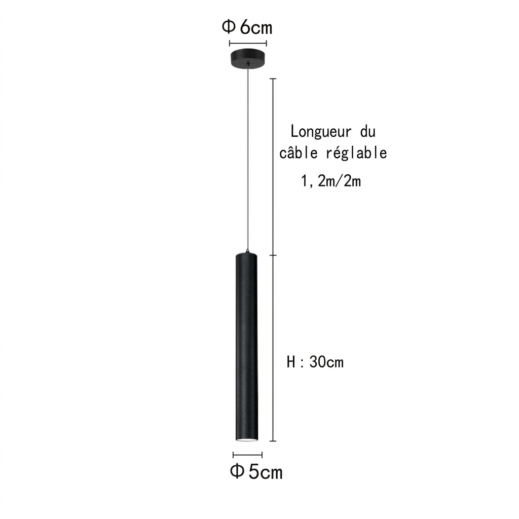 Filin Suspension Tube LED – 5 cm